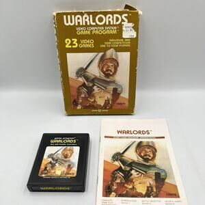 Warlords (Atari 2600, 1981) CIB Tested Working